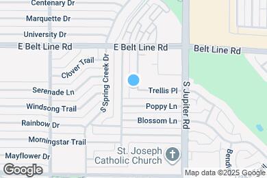 Map image of the property - 210 Trellis Pl