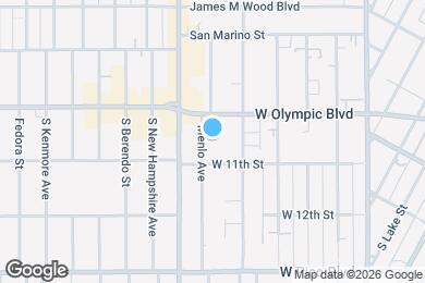 Map image of the property - 1030 Menlo Ave