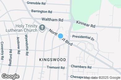 Map image of the property - 1929 Northwest Blvd