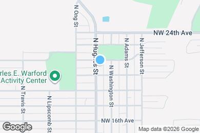 Map image of the property - 1906 N Hughes St