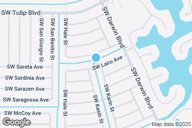 Map image of the property - 499 SW Lairo Ave