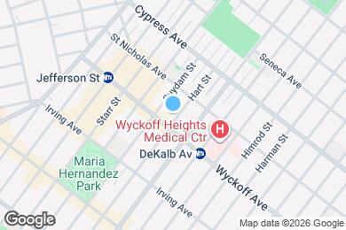 Map image of the property - 985 Hart St