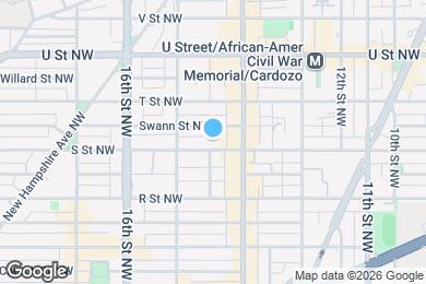Map image of the property - 1427 S St NW