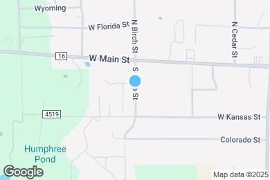 Map image of the property - 204 S Birch St