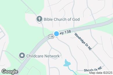Map image of the property - 1367 Classic Dr NE