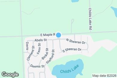 Map image of the property - 2103 N Sheeran Dr