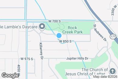 Map image of the property - 3758 W 850 S