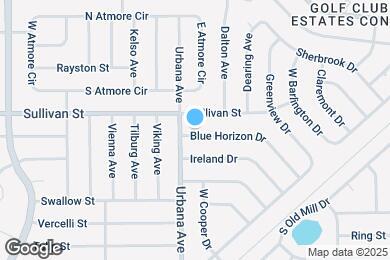 Map image of the property - 1006 Blue Horizon Dr
