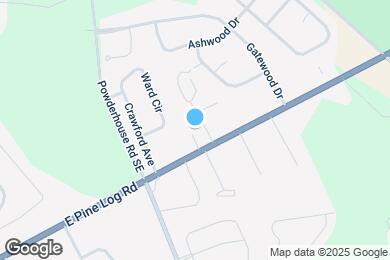 Map image of the property - Gatewood Apartments