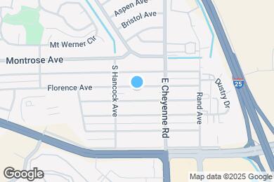 Map image of the property - 1211 Florence Ave