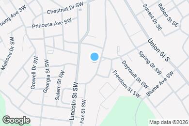 Map image of the property - 312 Broad Dr SW
