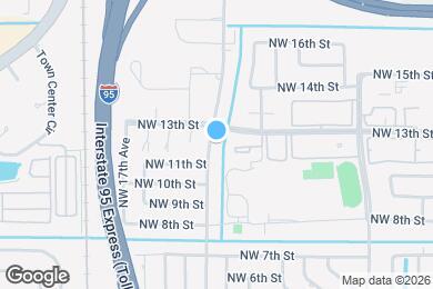 Map image of the property - 1220 NW 15th Ave