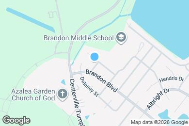 Map image of the property - 1703 Bivens St