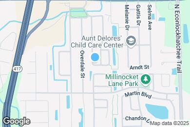 Map image of the property - 1401 Brookebridge Dr