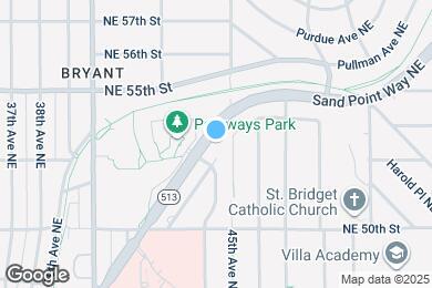 Map image of the property - 5212 Sand Point Way NE