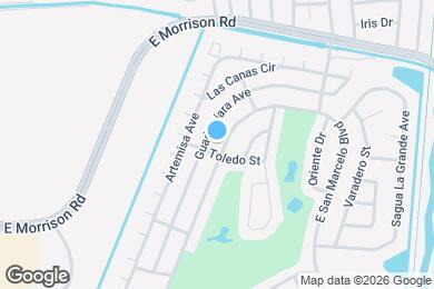 Map image of the property - 1653 W San Marcelo Blvd