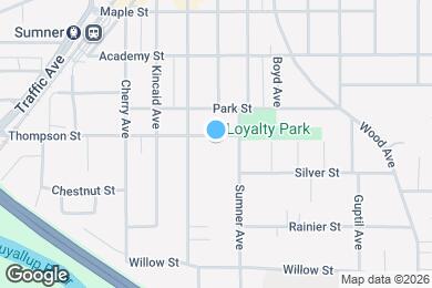Map image of the property - 1118 Thompson St