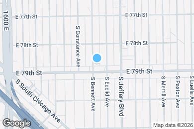 Map image of the property - 7847 S Bennett Ave