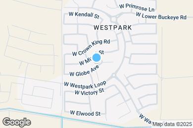 Map image of the property - 25746 W Globe Ave