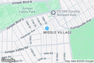 Map image of the property - 77-35 77th Pl