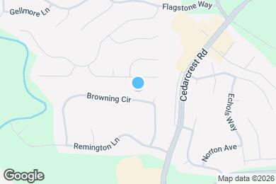 Map image of the property - 212 Browning Cir