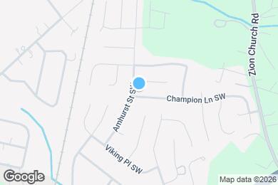 Map image of the property - 2981 Champion Ln SW