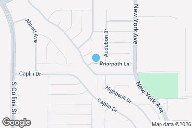 Map image of the property - 1506 Briarpath Ln