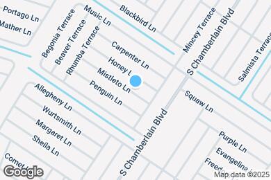 Map image of the property - 2188 Mistleto Ln