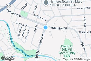 Map image of the property - 5207 38th Ave