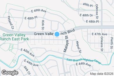Map image of the property - 20895 E 47th Ave