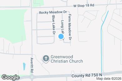 Map image of the property - 1880 Long Lake Dr