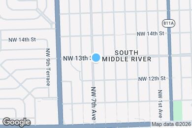 Map image of the property - 1234 NW 7th Ave