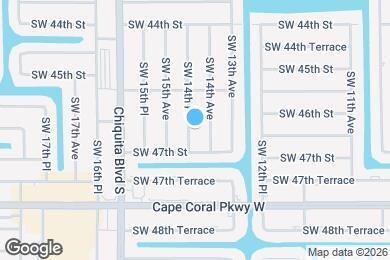 Map image of the property - 4615 SW 14th Pl