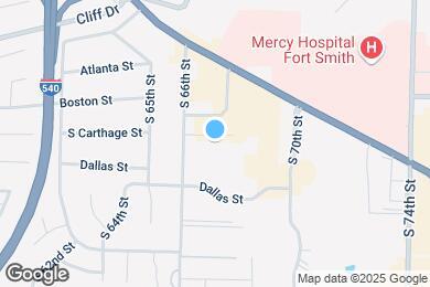 Map image of the property - Brick Row Townhomes