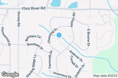 Map image of the property - 52 Andover Dr