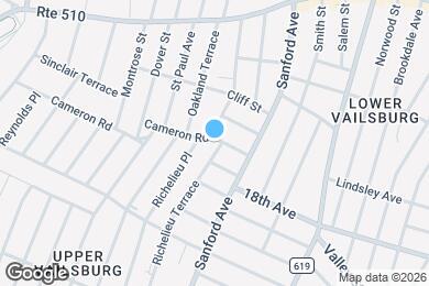 Map image of the property - 105 Richelieu Terrace