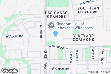 Map image of the property - 6628 S 42nd Dr