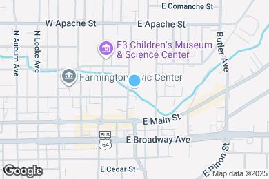 Map image of the property - 206 N Wall Ave