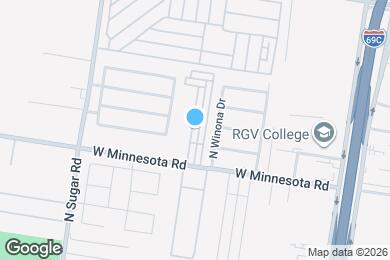 Map image of the property - 5405 N Crown Pt