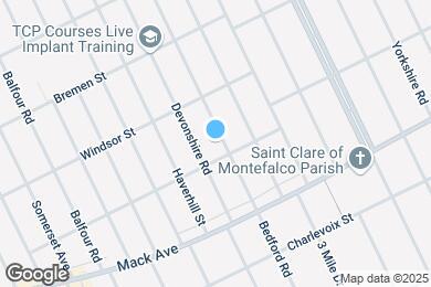 Map image of the property - 3625 Bedford St
