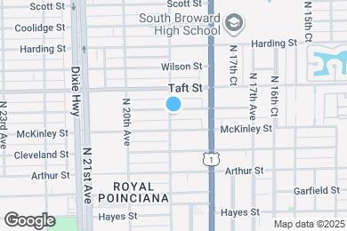 Map image of the property - 1840 Roosevelt St