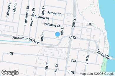 Map image of the property - 608 California St