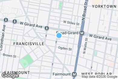 Map image of the property - 1531 Poplar St