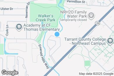 Map image of the property - The Meadows at North Richland Hills Apartments