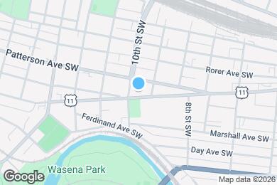 Map image of the property - 917 Campbell Ave SW