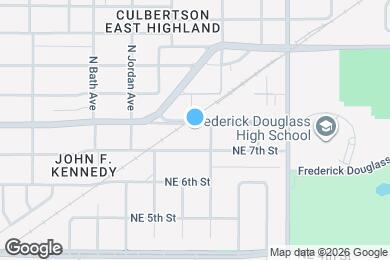 Map image of the property - 1704 NE 8th St