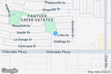 Map image of the property - 11853 Del Rio Dr