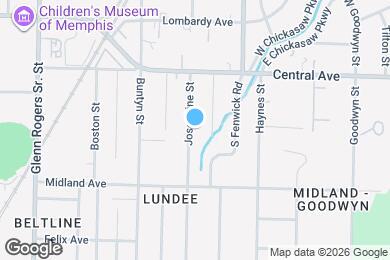 Map image of the property - 382 Josephine St