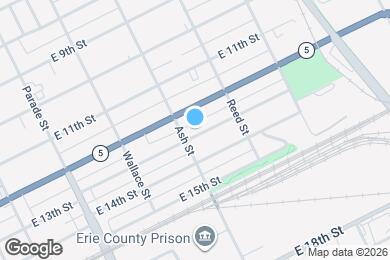 Map image of the property - 612 E 13th St