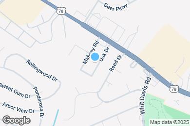 Map image of the property - 160 Oak Dr